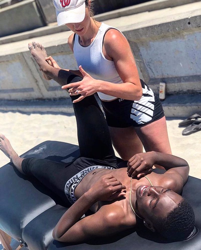 Functional movement screening session